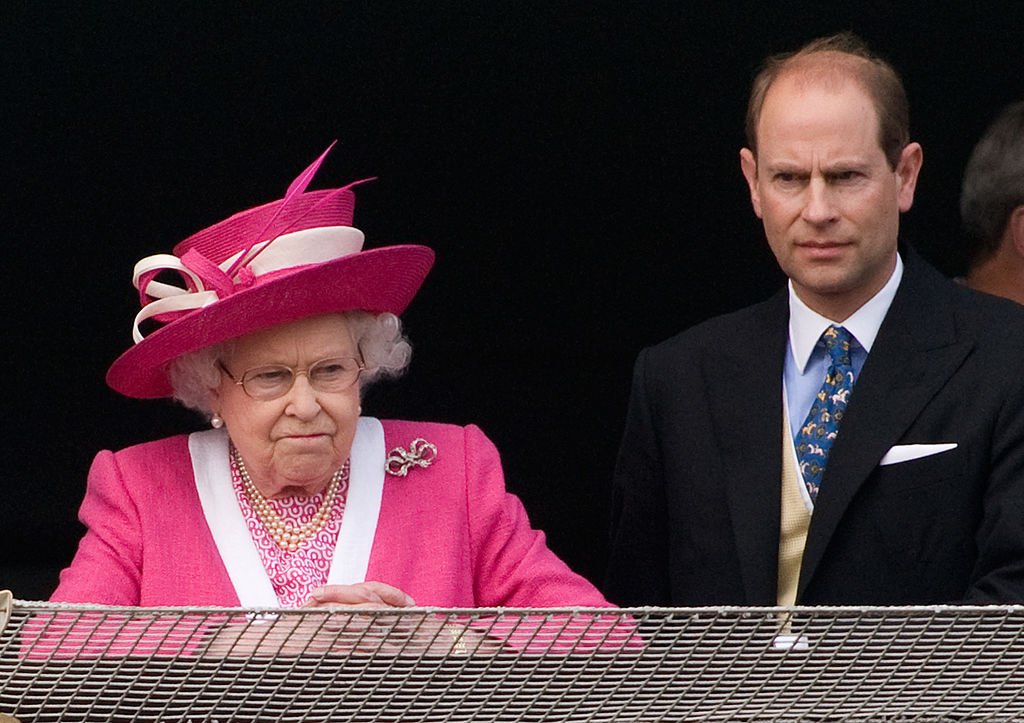 Image Credit: Getty Images / Queen Elizabeth II and Prince Edward, Earl of Wessex react after watching the 2011 Epsom Derby arrives at Epsom racecourse on June 4, 2011 in Epsom, England.