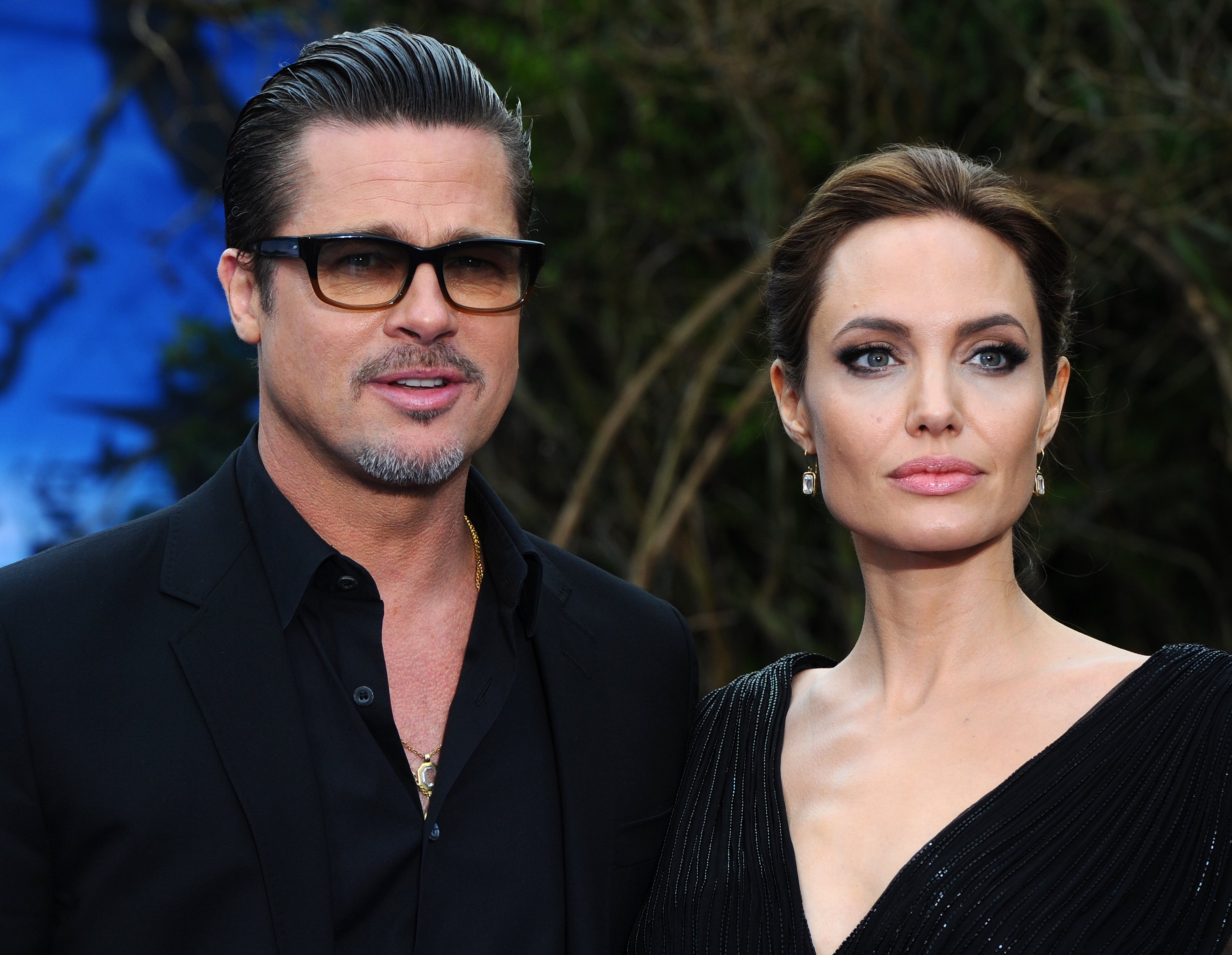 Image Credit: Getty Images/Anthony Harvey | Brad Pitt and Angelina Jolie at a Disney's "Maleficent" event