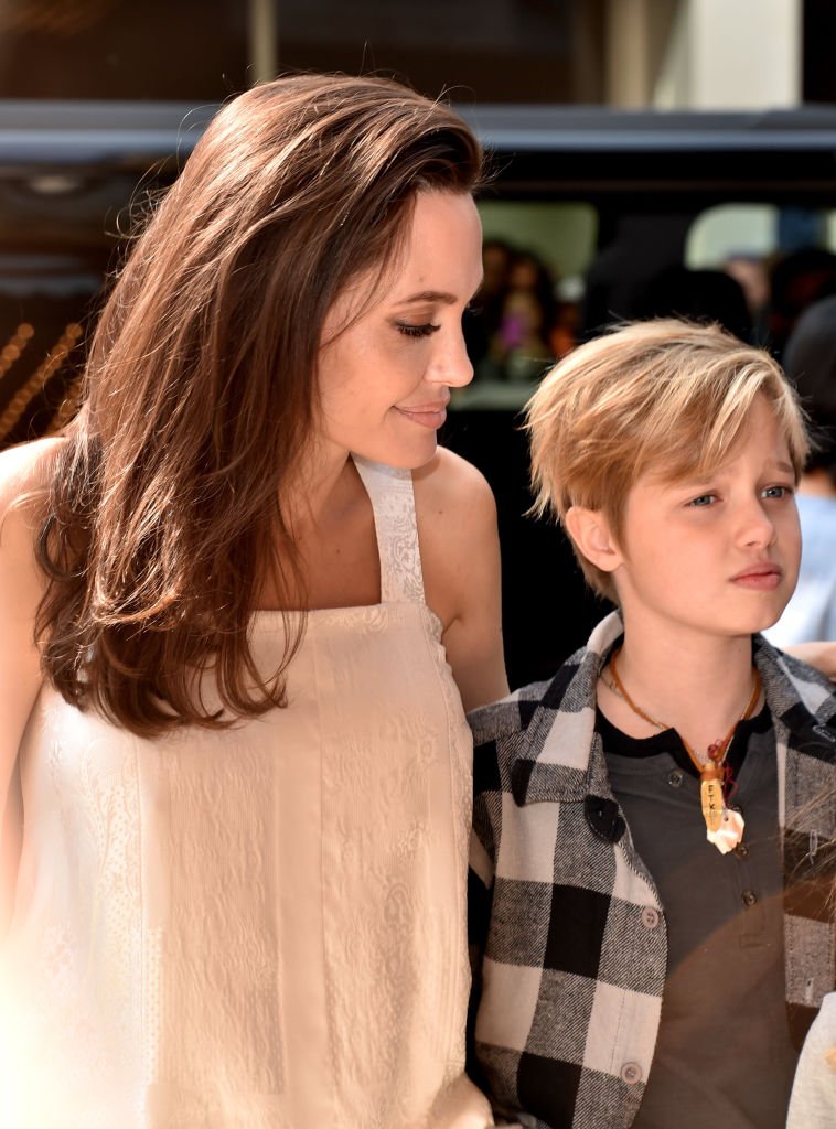 Image Credit: Getty Images/Alberto E. Rodriguez | Angelina and Shiloh