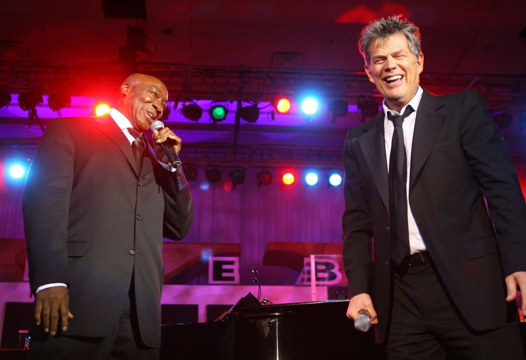 Image Credit: Getty Images / Michael Clarke Duncan and David Foster during Muhammad Ali's Celebrity Fight Night XIII - Show at Marriot Desert Ridge Resort & Spa in Phoenix, Arizona, United States. Image Credit: Getty Images / Michael Clarke Duncan and David Foster during Muhammad Ali's Celebrity Fight Night XIII - Show at Marriot Desert Ridge Resort & Spa in Phoenix, Arizona, United States.
