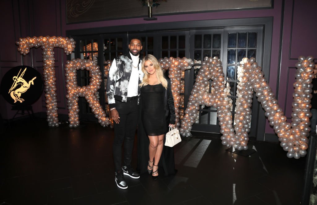 Image Credit: Getty Images / Khloe Kardashian celebrates Tristan Thompson's Birthday at Beauty & Essex on March 10, 2018 in Los Angeles, California.