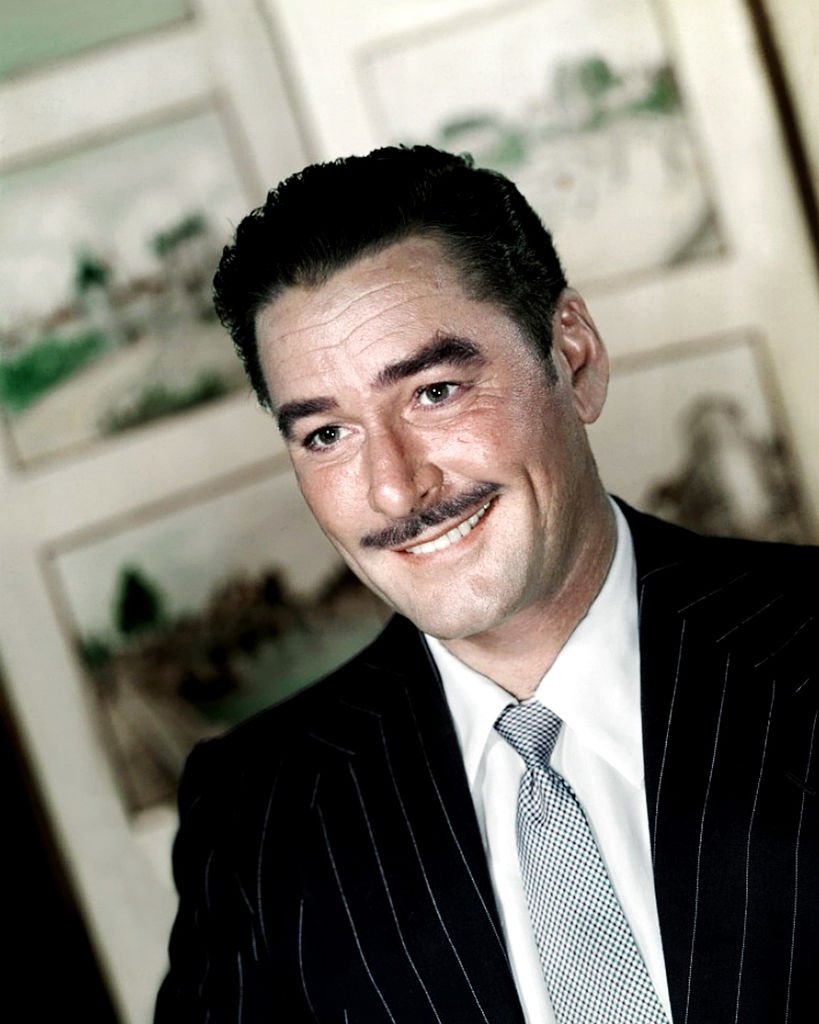 Image Source: Getty Images/Silver Screen Collection/Australian-born American actor Errol Flynn (1909 - 1959), circa 1955