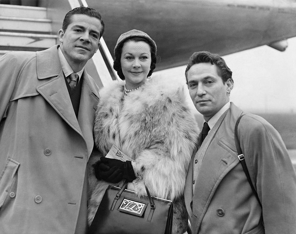 Image Credits: Getty Images / Hulton-Deutsch Collection/CORBIS | Dana Andrews, Vivien Leigh and Peter Finch