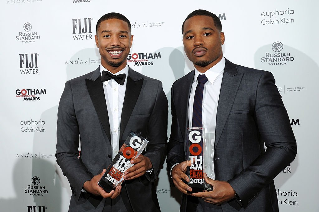 Image Credits: Getty Images / Bryan Bedder | Actor Michael B. Jordan and director Ryan Coogler attend the 2013 Gotham Independent Film Awards Sponsored by FIJI Water on December 2, 2013 in New York City.