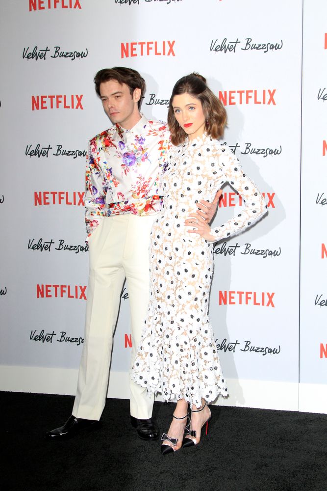 Charlie Heaton, Natalia Dyer attending the Velvet Buzzsaw Los Angeles Premiere Screening at the Egyptian Theater/Photo:Shutterstock