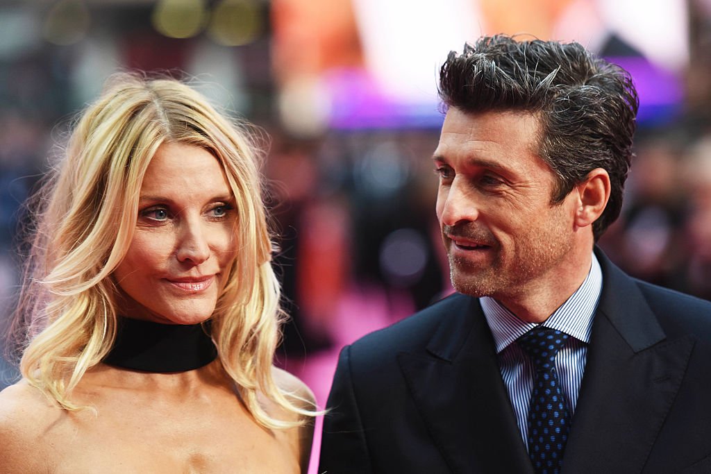 Image Source: Getty Images/Dave J Hogan | Dempsey and Fink at the Bridget Jones' Baby premier Image Source: Getty Images/Dave J Hogan | Dempsey and Fink at the Bridget Jones' Baby premier