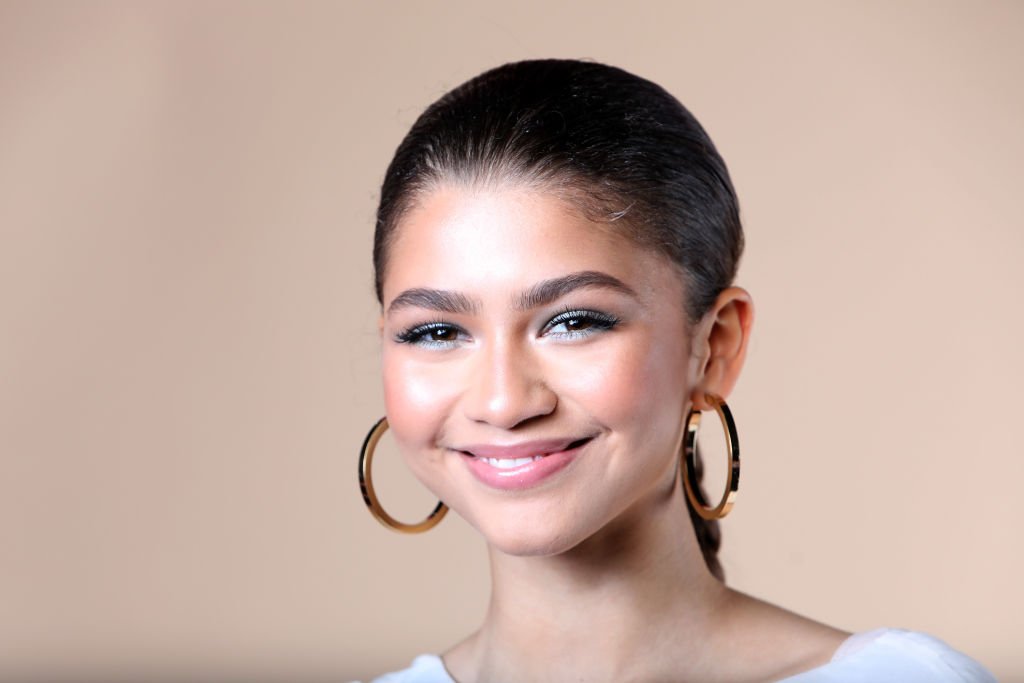 Image Credit: Getty Images / Actress, singer and dancer, Zendaya smile for a shot in a photoshoot.