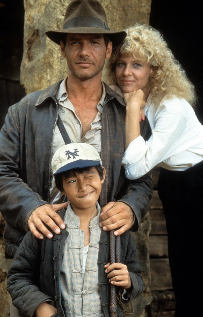 Image Source: Getty Images| Jonathon as a young boy in the set of Indiana Jones