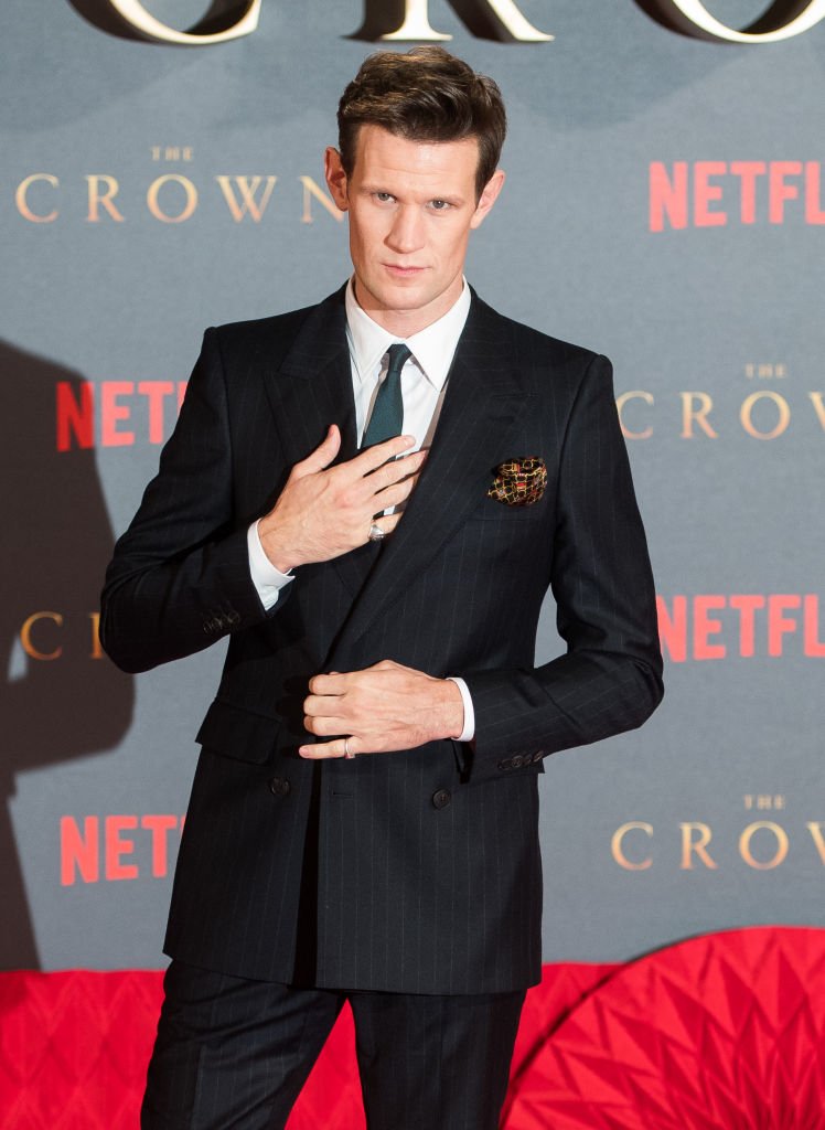 Image Credits: Getty Images / Samir Hussein / WireImage | Matt Smith attends the World Premiere of season 2 of Netflix "The Crown" at Odeon Leicester Square on November 21, 2017 in London, England.