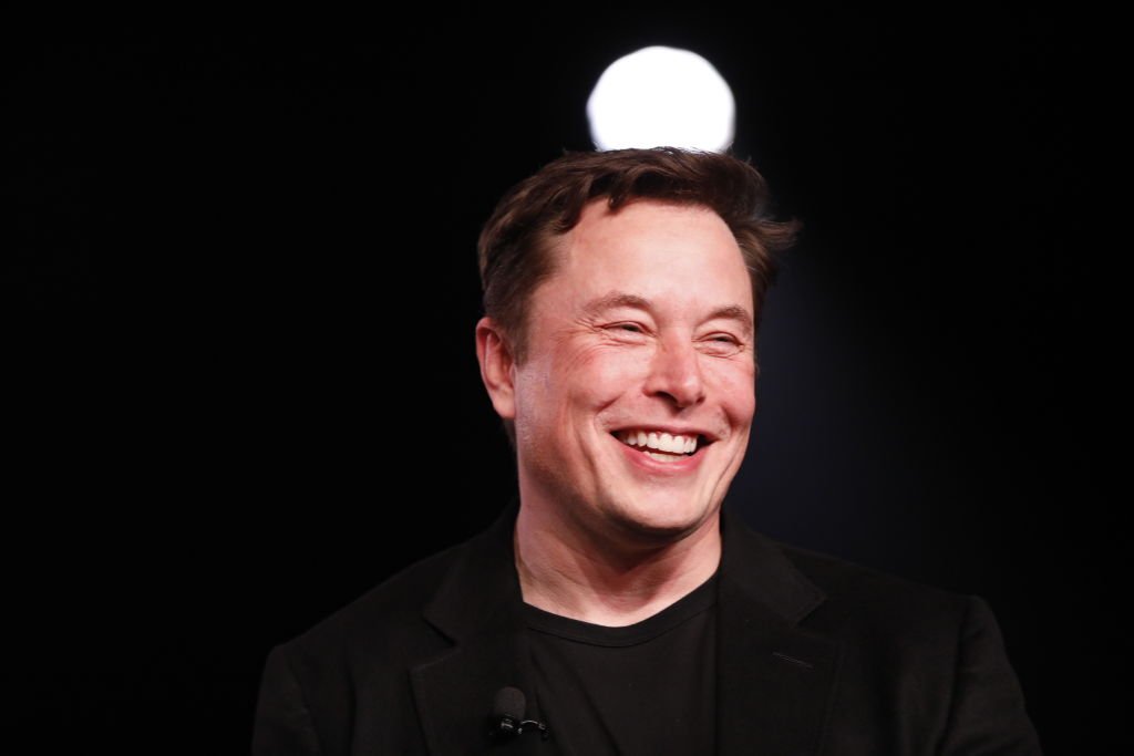 Image Credit: Getty Images / Elon Musk, co-founder and chief executive officer of Tesla Inc during an unveiling event in Hawthorne, California, U.S., on Friday, March 15, 2019.
