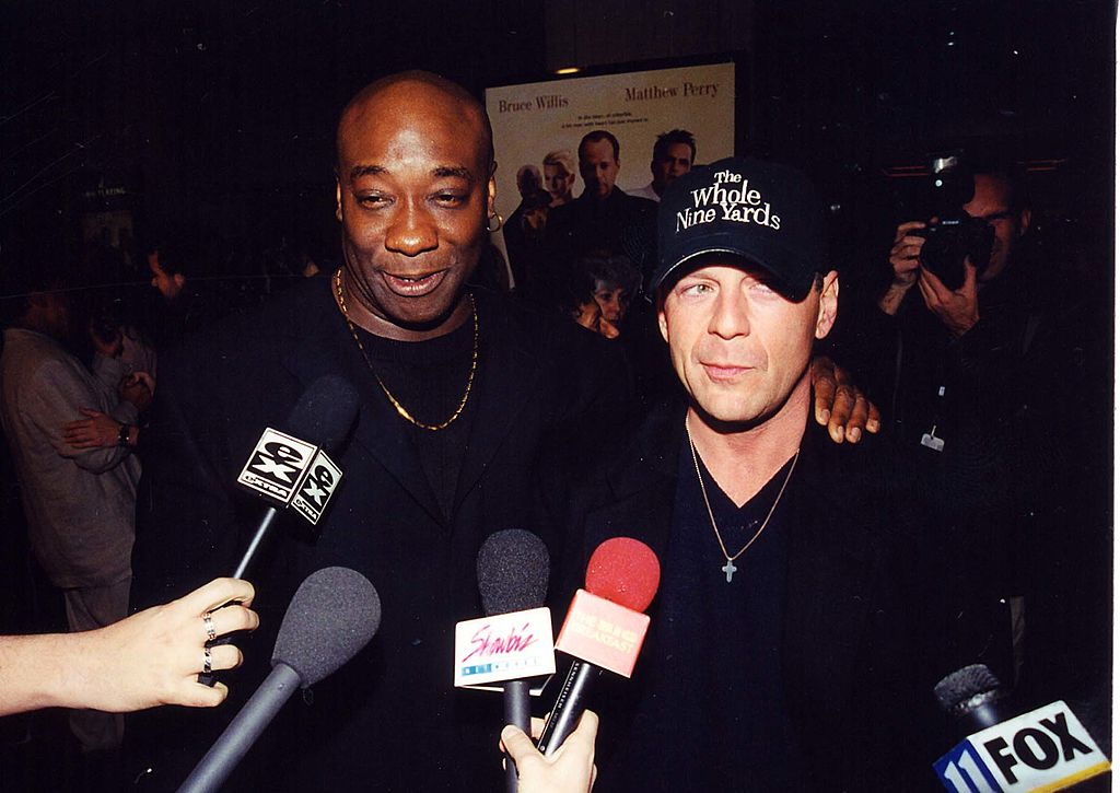Image Credit: Getty Images / Michael Clarke Duncan & Bruce Willis during The Whole Nine Yards Premiere. Image Credit: Getty Images / Michael Clarke Duncan & Bruce Willis during The Whole Nine Yards Premiere.