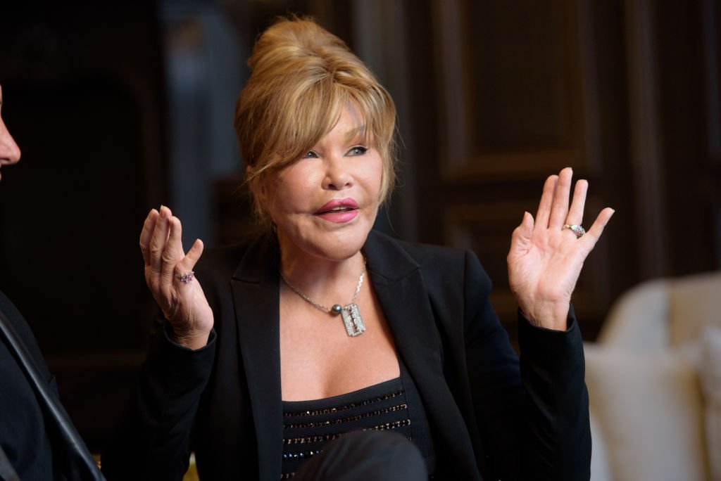 Image Credit: Getty Images / Jocelyn Wildenstein discusses her new engagement to Lloyd Klein at Baccarat Hotel on August 5, 2017 in New York City.